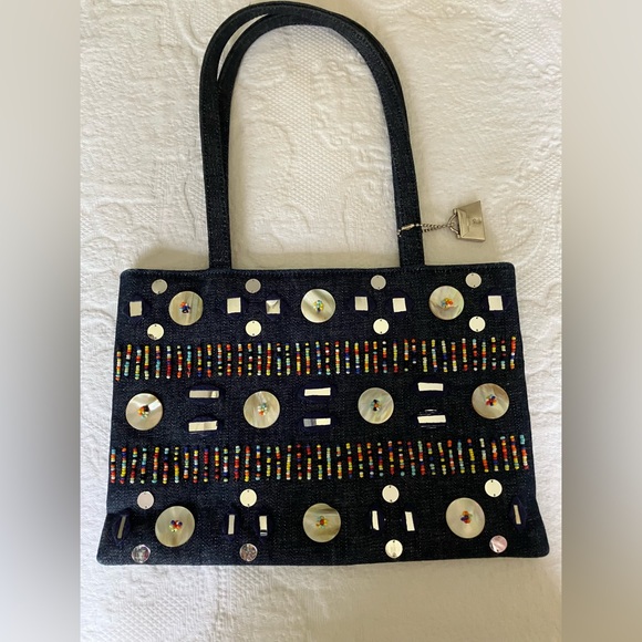 Vintage Jeannie Lottie beaded handbag - Picture 1 of 6